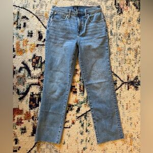 J. Crew Essential Straight Leg Jean